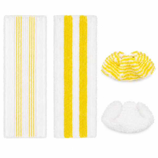 4-Pack Microfiber Cloths Compatible with Karcher SC2 SC3 SC4 SC5 Steam Cleaners