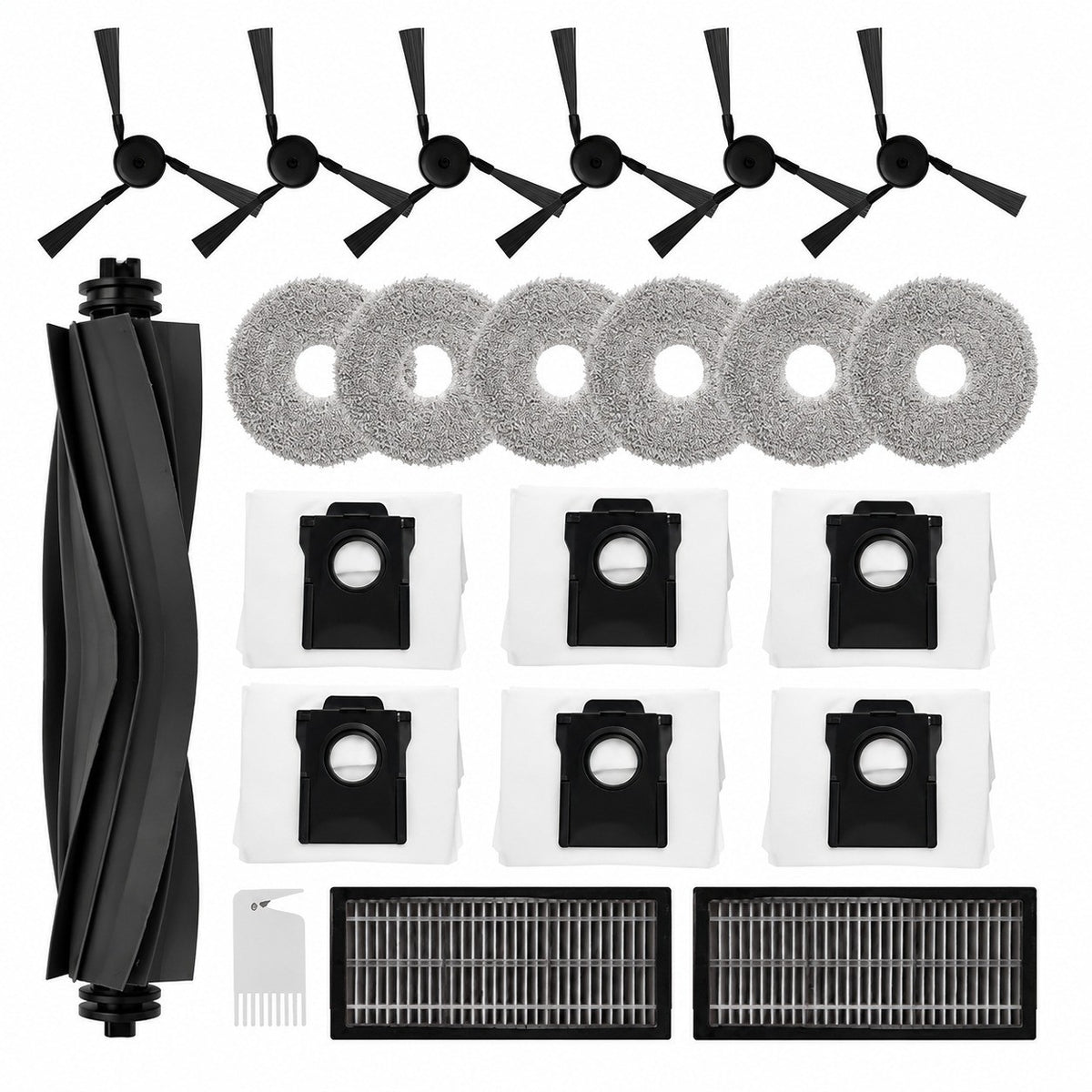 Vacuum Cleaner Accessories Compatible with Dreame X40 Pro, X40 Ultra, L40 Ultra, 16-Piece Set