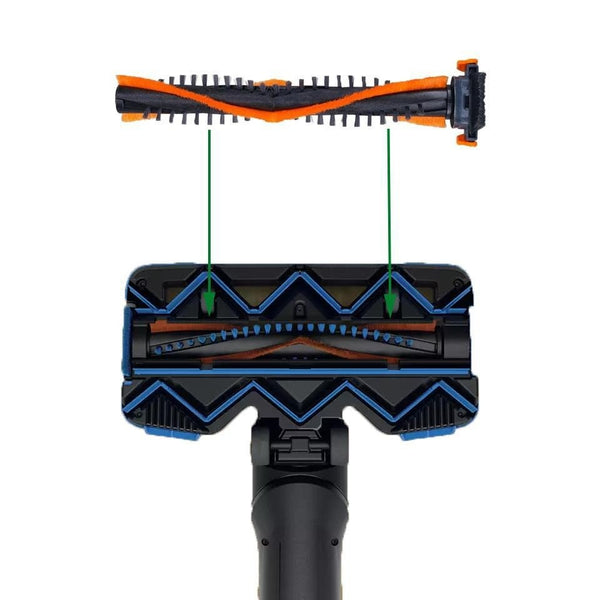 Replacement Brush Compatible with Philips SpeedPro Max Vacuum, Roller Brush for FC6 Series