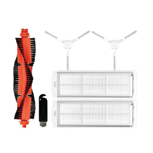 Replacement Parts Kit for Xiaomi Robot Vacuum Mop 2S, Main Brush, Side Brushes, Filters, 6-Piece