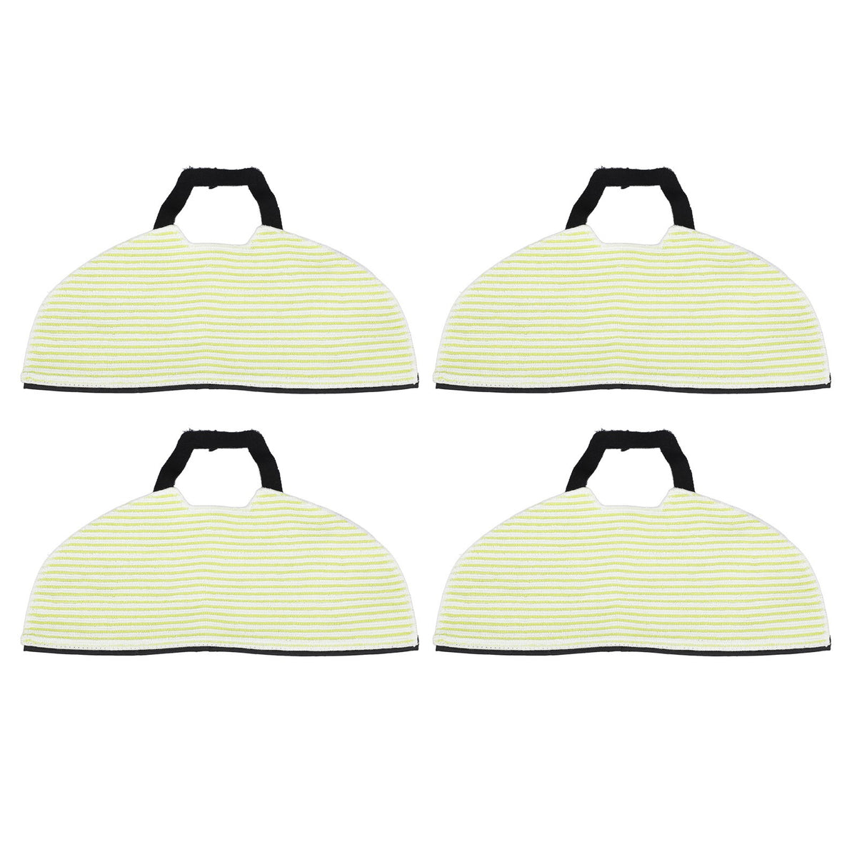 4 Pcs Vacuum Mop Pads, Shed Resistant, Highly Absorbent, Reusable, for Shark RV2410WD RV2610WD