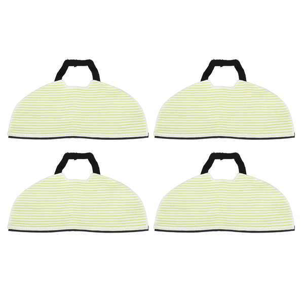 4 Pcs Vacuum Mop Pads, Shed Resistant, Highly Absorbent, Reusable, for Shark RV2410WD RV2610WD