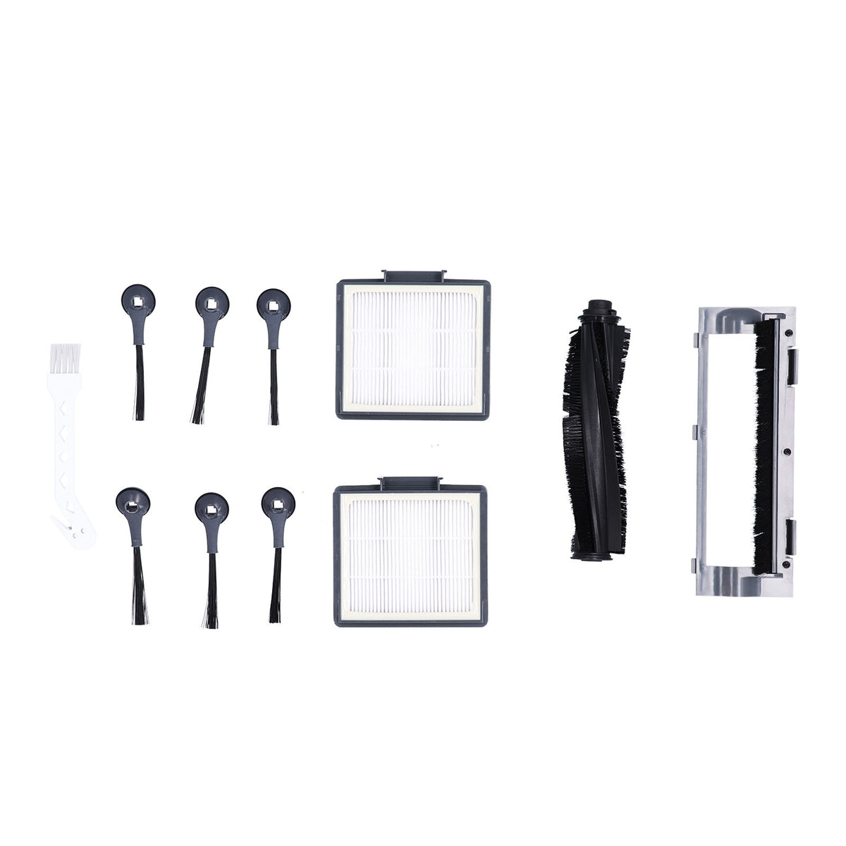 Vacuum Cleaner Replacement Parts Kit, Filter Side Brush Roll Brush for Shark S87 R85 RV850