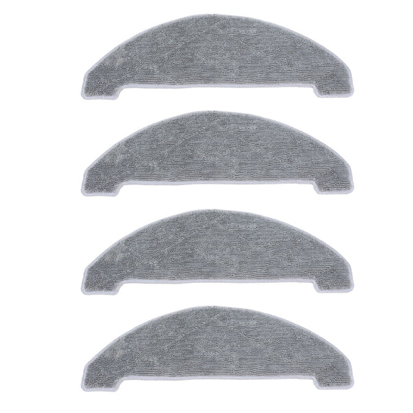 4 Pcs Vacuum Cleaner Mop Cloth Replacement, Fiber Sweeper for Xiaomi VIOMI S9
