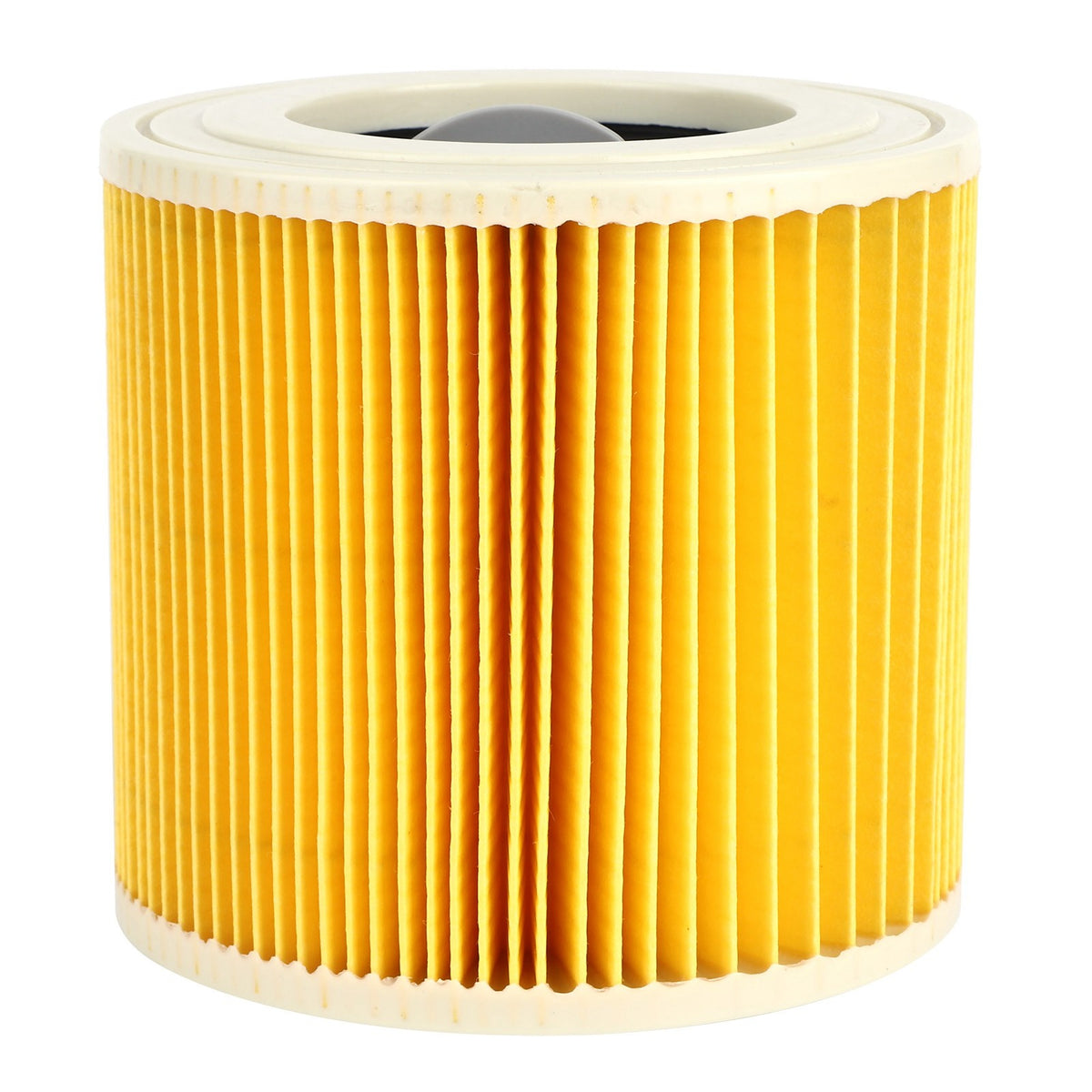 Vacuum Cleaner Filter Element with Lock Catch, Compatible with Karcher A/WD Series