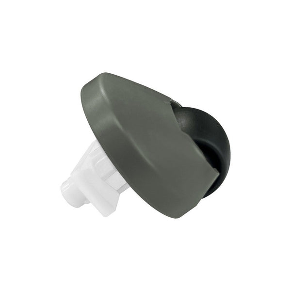 Omnidirectional Wheel Compatible with Roborock S7 MaxV Vacuum, Grey, ABS Zinc Alloy