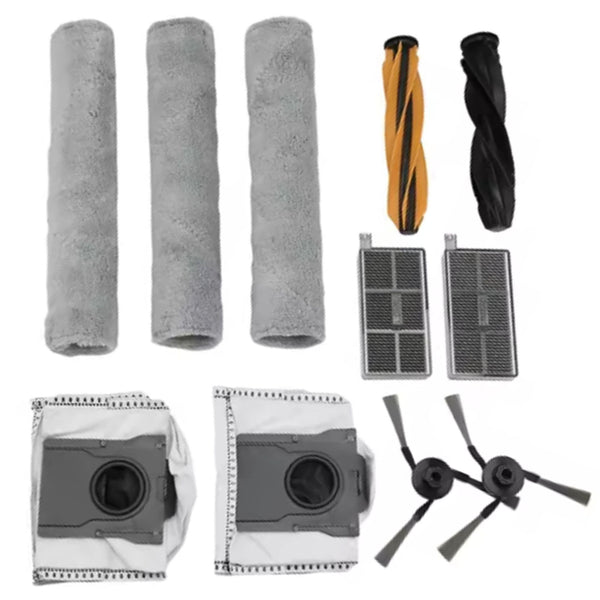 Vacuum Cleaner Accessories Compatible with Dreame Aqua10 Ultra/X50 Pro, 7-Piece Set: Main Brushes